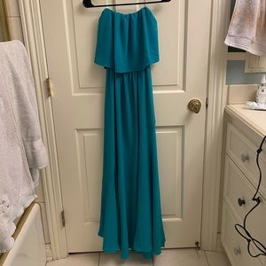 Strapless Maxi Dress